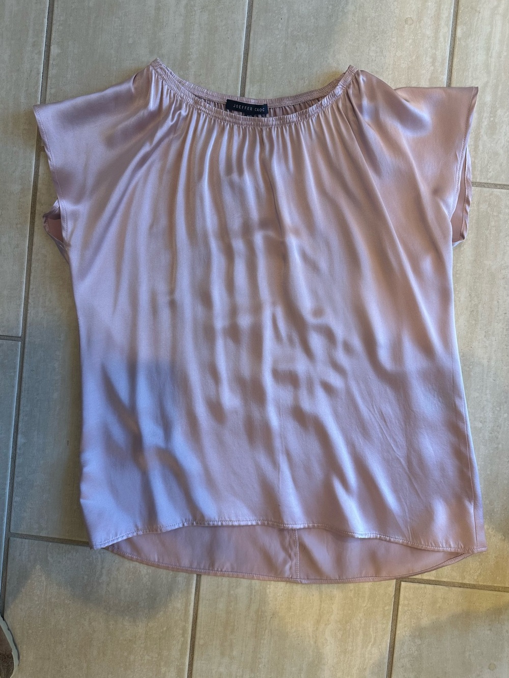 Joeffer Caocp Dusty Lilac Satin Blouse